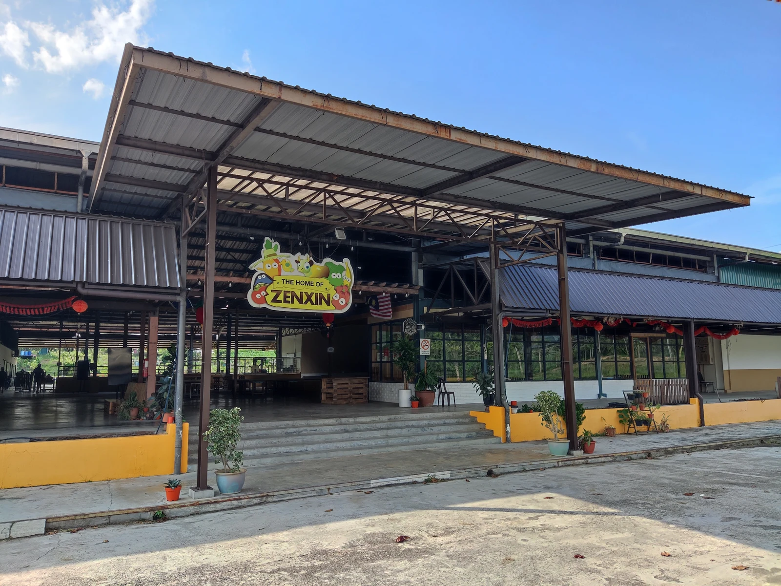 ZENXIN Organic Park building photographed in April 2024/2024年4月ZENXIN农场建筑实景